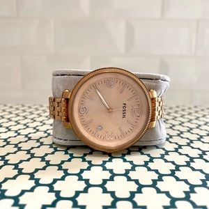 FOSSIL ROSE GOLD WATCH